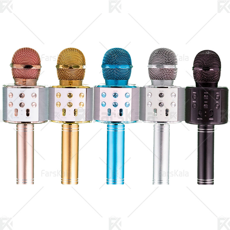 میکروفن اسپیکرGODFREY مدل ws-8588باطری تقویت بزرگ