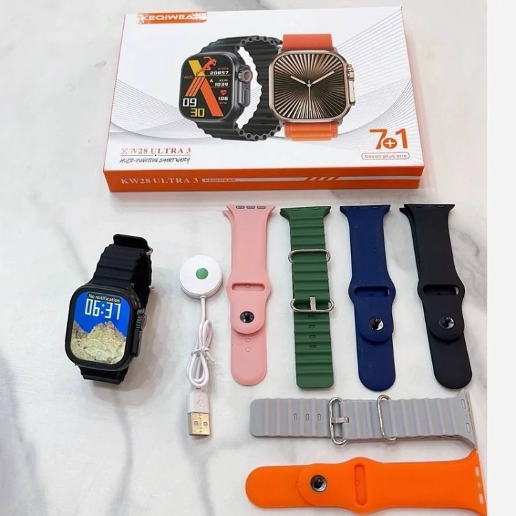 ساعت هوشمند برند KEQIWEAR مدل KW28 Ultra 3