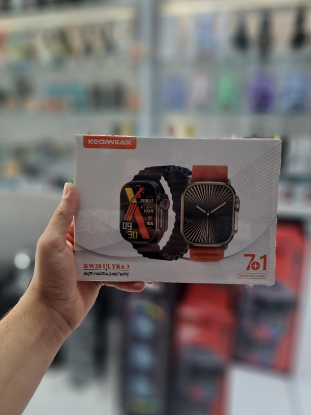 ساعت هوشمند برند KEQIWEAR مدل KW28 Ultra 3