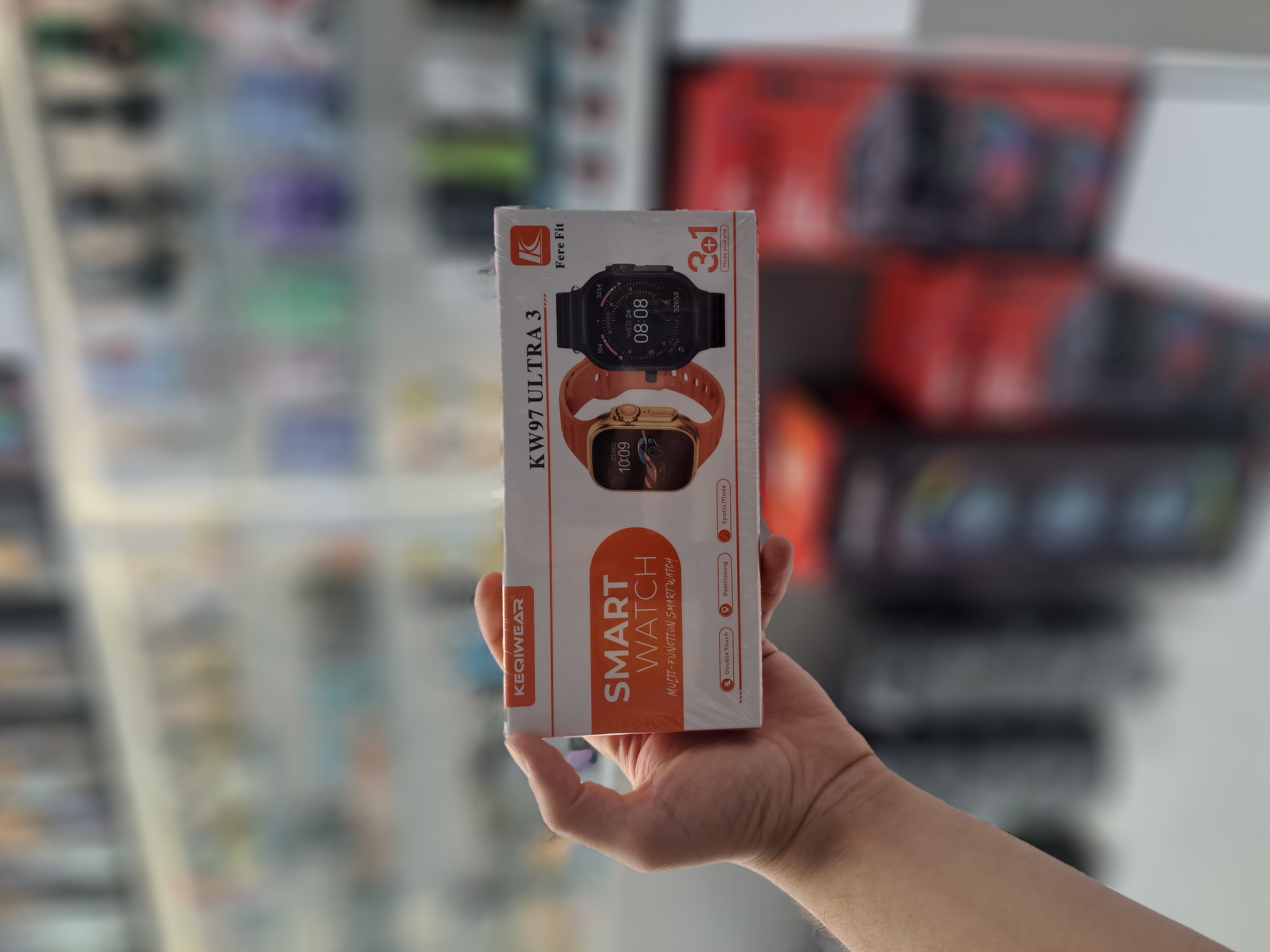 ساعت هوشمند برند KEQIWEAR مدل KW97 ULTRA 3