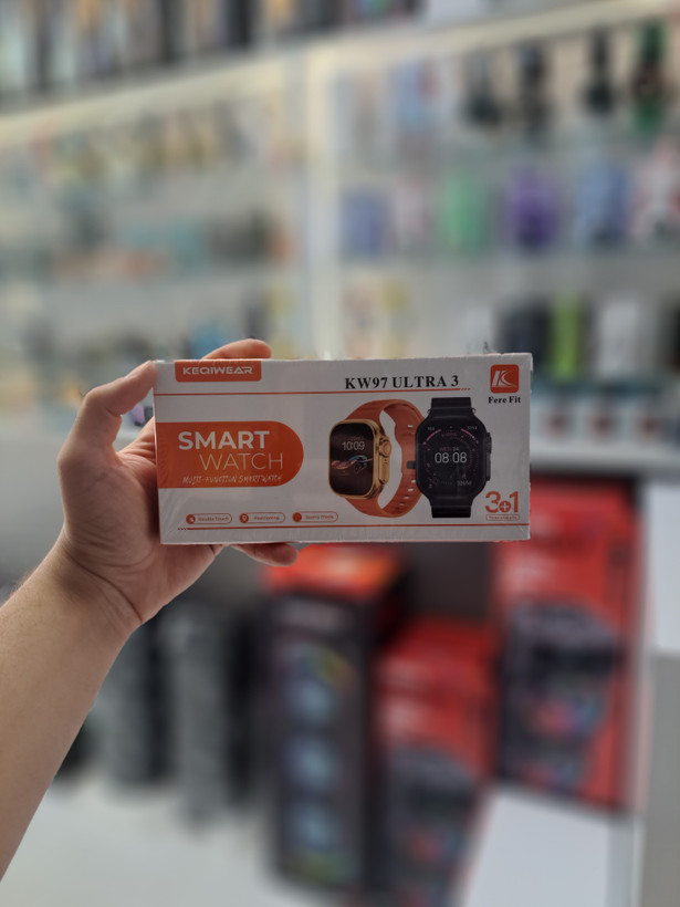 ساعت هوشمند برند KEQIWEAR مدل KW97 ULTRA 3