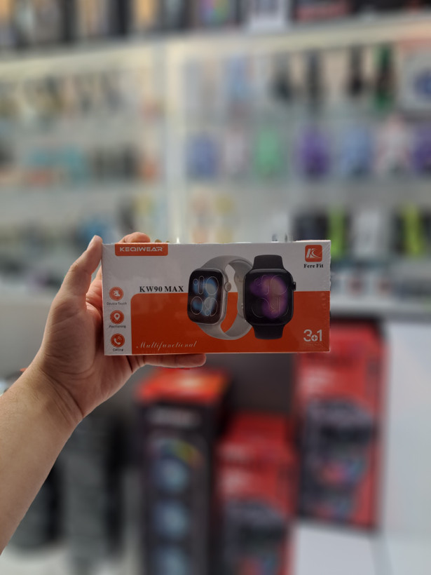 ساعت هوشمند برند KEQIWEAR مدل kw 90 max