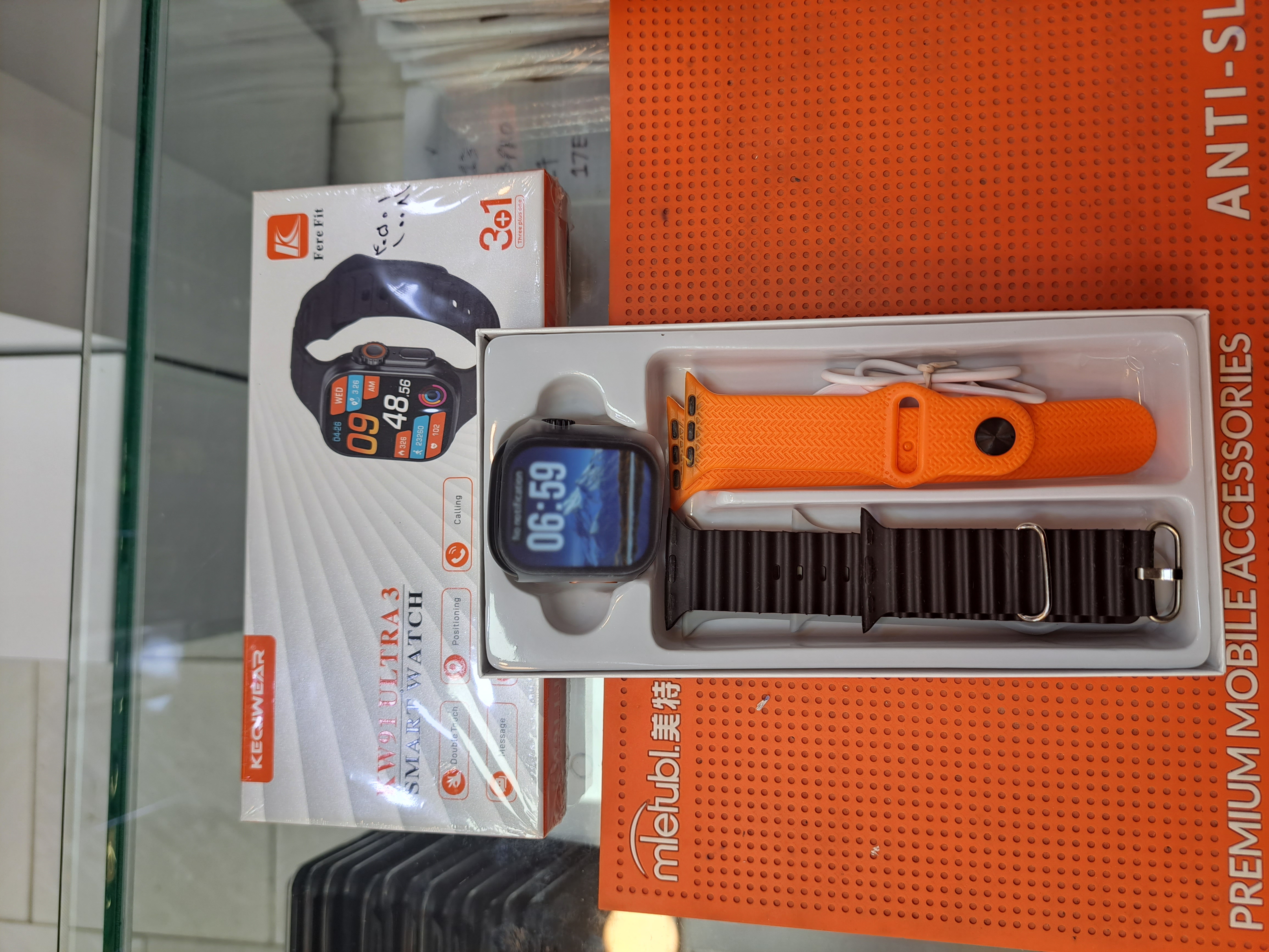 ساعت هوشمند برند KEQIWEAR مدل Kw91 ultra3