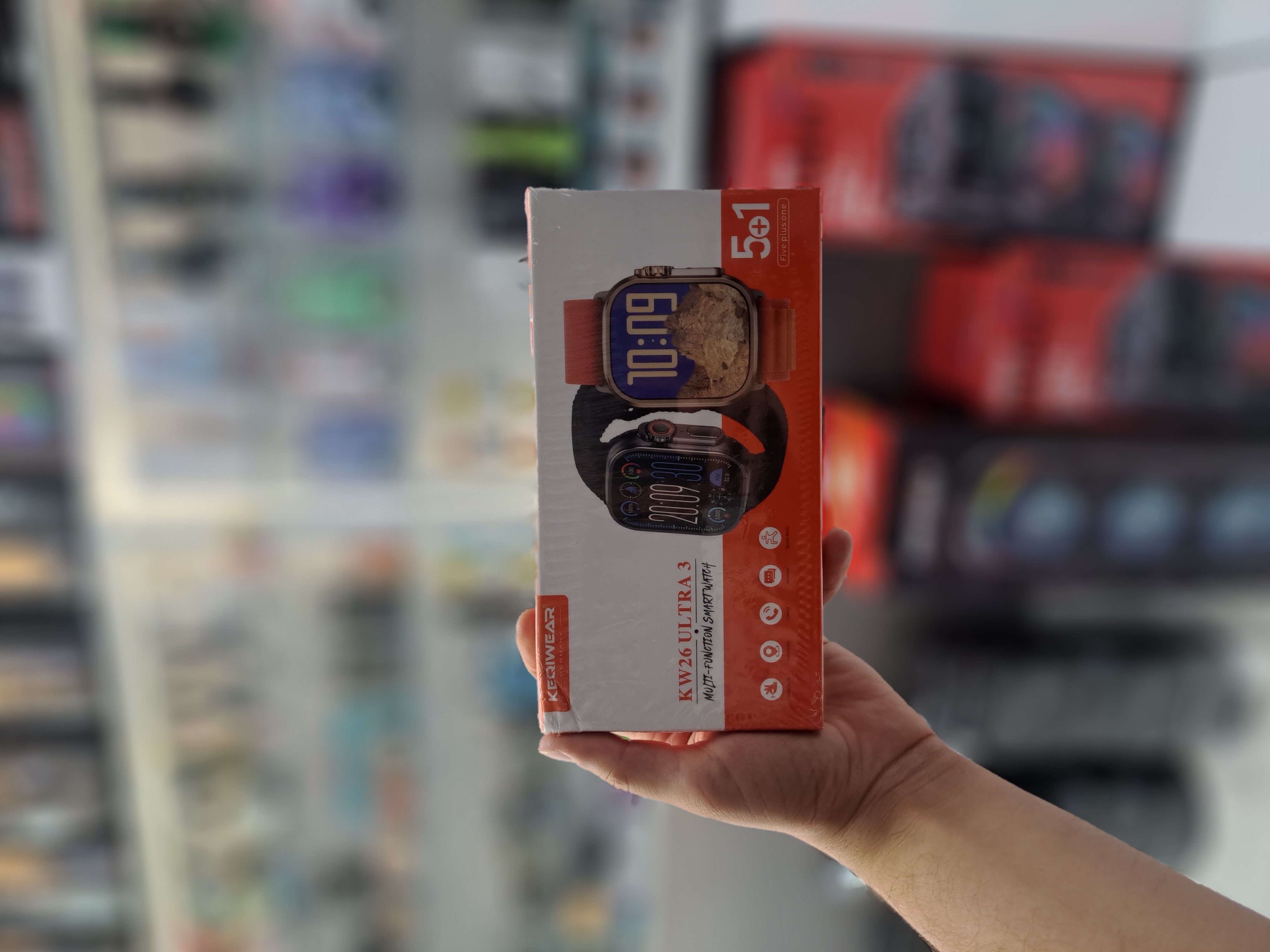 ساعت هوشمند برند KEQIWEAR مدل kw 26 ultra 3